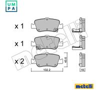 METELLI 04-0772 Wheel Brake Cylinder