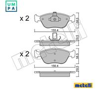 Metelli Wheel Brake Cylinder 04-0804