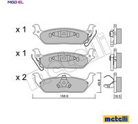 METELLI 04-0816 Wheel Brake Cylinder