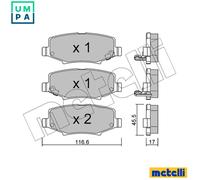 METELLI 04-0819 Wheel Brake Cylinder