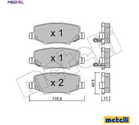 METELLI 04-0819 Wheel Brake Cylinder