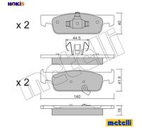 WHEEL BRAKE CYLINDER 04-0931 FOR MITSUBISHI MAZDA 4G15 1.5L 4cyl MIRAGE 1.3L