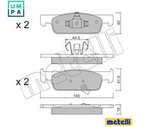 Metelli Wheel Brake Cylinder 04-0931