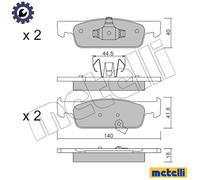 Metelli Wheel Brake Cylinder 04-0931