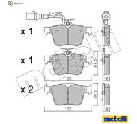 METELLI 04-0932 Wheel Brake Cylinder