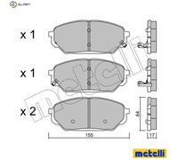 METELLI 04-0960 Main Brake Cylinder and Parts
