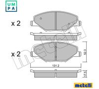 METELLI 04-0961 Wheel Brake Cylinder