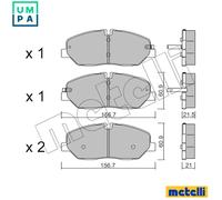 METELLI 04-1003 Wheel Brake Cylinder
