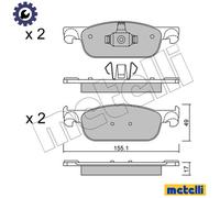 METELLI 04-1024 Wheel Brake Cylinder