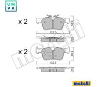 METZGER 101-1029 Wheel Brake Cylinder