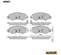 METELLI 04-1053 Wheel Brake Cylinder