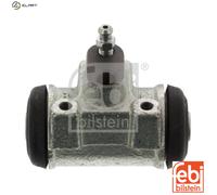 Febi 12016 Wheel Cylinder Rear Grey Cast Iron Fits Peugeot Boxer 1997 - 2002
