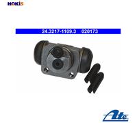 ATE Wheel Brake Cylinder 24.3217-1109.3 - Grey Cast Iron, fits Mercedes G-Class W460/W463