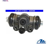Wheel cylinder Grey Cast Iron 24.3217-1120.3 ATE for MAZDA KIA
