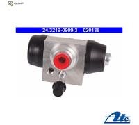 ATE Wheel Brake Cylinder 24.3219-0909.3 Aluminium for VW, SKODA, SEAT, AUDI