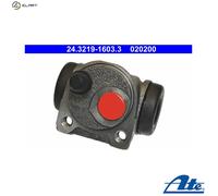 ATE Wheel Brake Cylinder 24.3219-1603.3 Cast Iron for Citroen Peugeot Saxo S0/S1 CDZ/HDZ SA13 HFX AX