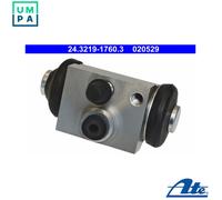 ATE Wheel Brake Cylinder 24.3219-1760.3 Aluminium for Ford Fiesta VI/Ka+/Figo/Aspire