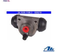 Wheel Brake Cylinder ATE Fits FIAT LANCIA FORD 500 C Panda Van Punto Y 1554724