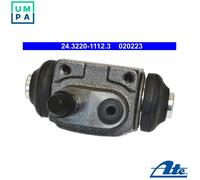 Wheel cylinder Grey Cast Iron 24.3220-1112.3 ATE for FORD LAND ROVER