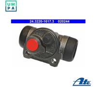 WHEEL BRAKE CYLINDER 24.3220-1617.3 FOR RENAULT 19//Cabriolet/Mk/II/Chamade