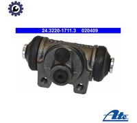 ATE Wheel Brake Cylinder 24.3220-1711.3 Grey Cast Iron for Renault Laguna/Megane/Scenic