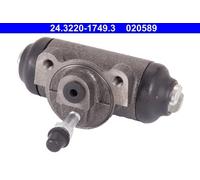 ATE Wheel Cylinder 24.3220-1749.3 Grey Cast Iron for FORD 2.2L 4cyl