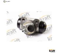 Wheel cylinder Cast Iron 6035521 KRAFT AUTOMOTIVE for RENAULT CITROËN PEUGEOT