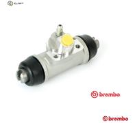 Wheel cylinder Aluminium A 12 957 BREMBO for NISSAN INFINITI