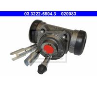 Wheel cylinder Grey Cast Iron 03.3222-5804.3 ATE for MERCEDES-BENZ T2/L Van