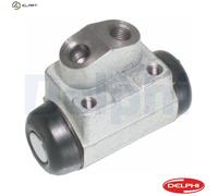 Delphi LW39035 Wheel Brake Cylinder Rear Right Fits Honda Hyundai Kia MG Rover