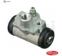 Delphi LW90162 Wheel Brake Cylinder Rear Fits Nissan Pixo Subaru Justy Suzuki
