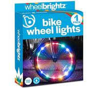 Wheel Brightz Lightweight LED Bicycle Safety Light Multicolored