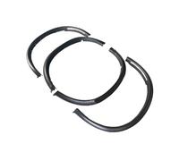 Wheel Brow Fenders Car Wheel Arch Eyebrow Stripe Car Wheel Molding Trims PP Fender Mudguard Spoiler For B&MW X6 F16 F86 X6M 2015 2016 2017 2018 Wheel Arch Trim Moulding(Matte black)