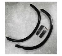 Wheel Brow Fenders For B&MW X5M F95 Gloss Black Wheel Arch Fender Flares Mudguards X5M Replacement Front Rear Fender Flares 2018-2023 Bodykits Wheel Arch Trim Moulding(Gloss Black Rear)