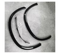 Wheel Brow Fenders For B&MW X5M F95 Gloss Black Wheel Arch Fender Flares Mudguards X5M Replacement Front Rear Fender Flares 2018-2023 Bodykits Wheel Arch Trim Moulding(Gloss Black Front)
