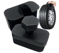 Wheel Brush - Foam Pad | Shine Block | Tire Polishing Sponge for Car Shops and Detailers | Applicator for Truck, Vehicle, SUV Tires | Perfect for SHOWROOMM Prep, Wash Bay, Auto Spa Equipment
