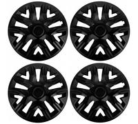 Wheel Caps Hub Caps 15" NRM The Best Black 4 pcs