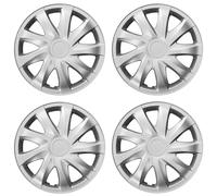 Wheel Caps Wheel Trims 13" NRM Draco Silver 4 pieces