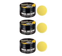 Wheel care cream and scratch repair for car wheels quickly remove dirt and create a lasting shine. Suitable for car waxing, polishing, upholstery maintenance, cleaning, and refurbishment.