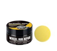Wheel care cream and scratch repair for car wheels quickly remove dirt and create a lasting shine. Suitable for car waxing, polishing, upholstery maintenance, cleaning, and refurbishment.