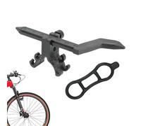 Wheel Centering Tool - 11cm Portable Alignment Gauge Nylon Steel Construction | Mechanical Measuring System for Professional Adjustment of Bicycle Rims, Maintenance, Repair, Workshop, Gara