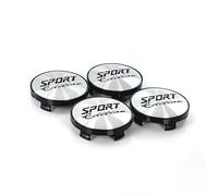 Wheel Centre Caps for Mazda CX-5 2017-2021, 4 Pcs Set Universal Hub Center Covers Waterproof Anti Rust Glossy Black ABS Plastic 68mm