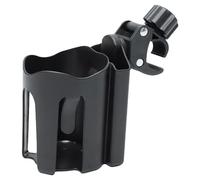 Wheel Chair Cup Holder Attachment - Cup Holder For Stroller Anti Slip Bracket Fits 5-8cm Diameters For Workplace Desk Trips Camping Car ATV Adventures, ABS Build, Product Size 11.5x10.3x9.5cm, Net Wei