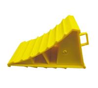 Wheel Chock - 20cm Parking Block, Travel Anti Skid Stop, Strong Tire Protector, Compact Auto Wedge for Trailer Lorry Van Carport Dockway Storage Hold Yard Camper Boat Safety Lock Secure ProMax X