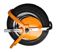 AB Tools Wheel Clamp Car Trailer Caravan Steel Security Lock 13" 14" 15" 16" 17"