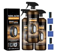 Wheel Cleaner, a versatile, powerful rust remover, suitable for car detailing, removes tire grime, brake dust, and old coatings.