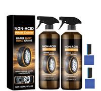 Wheel Cleaner, a versatile, powerful rust remover, suitable for car detailing, removes tire grime, brake dust, and old coatings.