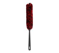 Wheel Cleaner Brush, Vehicle Edge Brush, Microfibre Tyre and Rim Detail Tool, Soft Fibres, Deep Cleaning Wheel Scrubs, Long Handle, Portable Car Care Accessories for Car, Engine, Driving