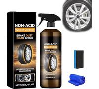 Wheel Cleaner, Car Tire Rubber Cleaner,Versatile and Powerful Rust Converter, Quick Polish & Refurbishment, Turn Filthy Wheel into Instant Shine