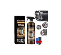 Wheel Cleaner,Wheel Rim Ceramic Coating,Wheels Tire Cleaning Kit,Versatile and Powerful Rust Converter,Turn Filthy Wheels into Instant Shine and Lasting Protection,Deeper Shine for CarWheel